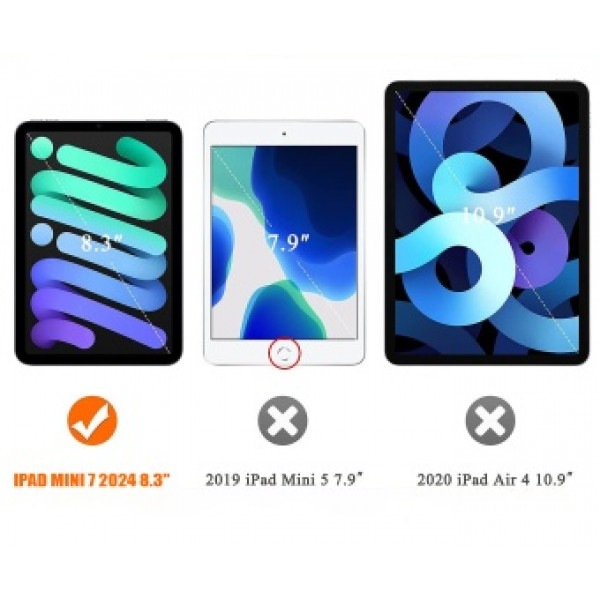 Фото - Чохол для планшету BeCover for Apple iPad Mini 7 2024 Deep Blue (712428)
