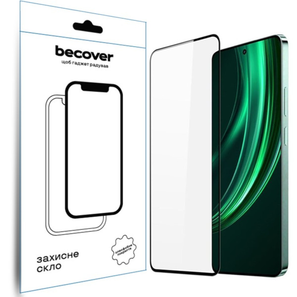Фото - Захисне скло для смартфону BeCover for Realme 13 5G Black (712501)