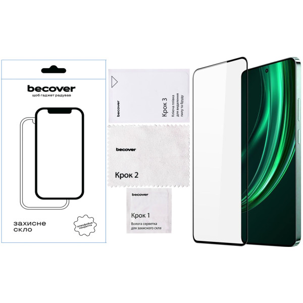 Фото - Захисне скло для смартфону BeCover for Realme 13 5G Black (712501)