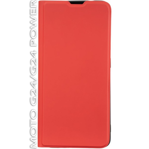 Фото - Чохол для смартфону BeCover Exclusive New Style for Motorola Moto G24/G24 Power Red (712653)