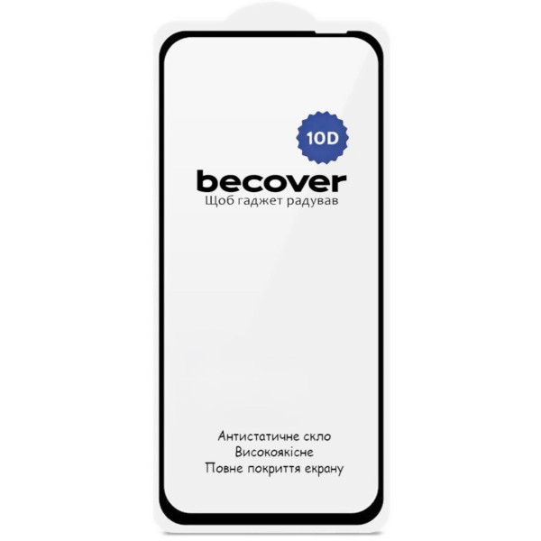 Фото - Захисне скло для смартфону BeCover for Infinix Hot 50i (X6531) 10D Black (712713)