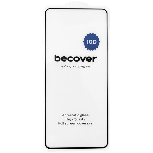 Фото - Захисне скло для смартфону BeCover for Motorola Moto G45 10D Black (712716)