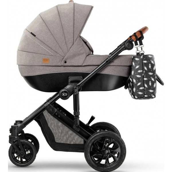 Фото - Коляска универсальная 2 в 1 Kinderkraft Prime Beige + MommyBag (KKWPRIMBEG20000)