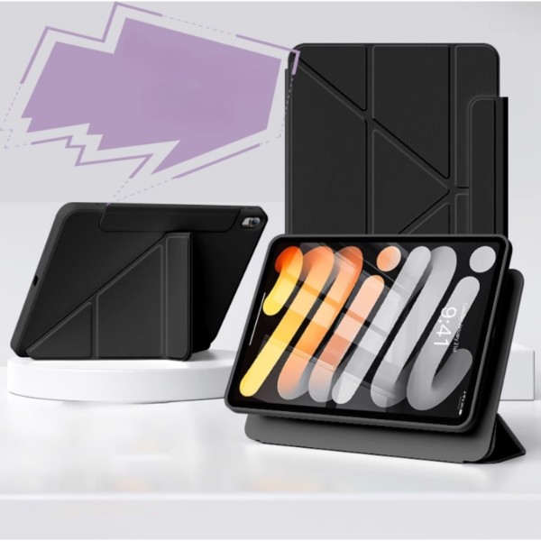 Фото - Чехол для планшета BeCover Ultra Slim Origami Flex с креплением Apple iPad Mini 7 2024 Black (712969)