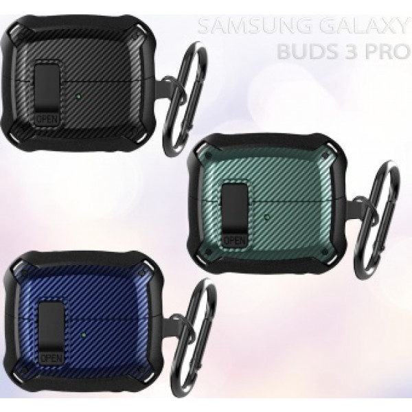 Фото - Чохол для навушників BeCover Protective TPU for Samsung Galaxy Buds 3 Dark Green (711999)