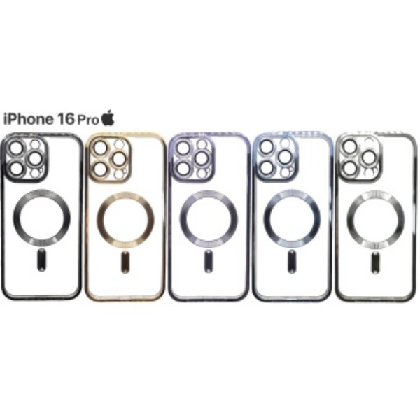 Фото - Чехол для смартфона BeCover TPU Chrome Case (MagSafe) for Apple iPhone 16 Pro Black (712080)