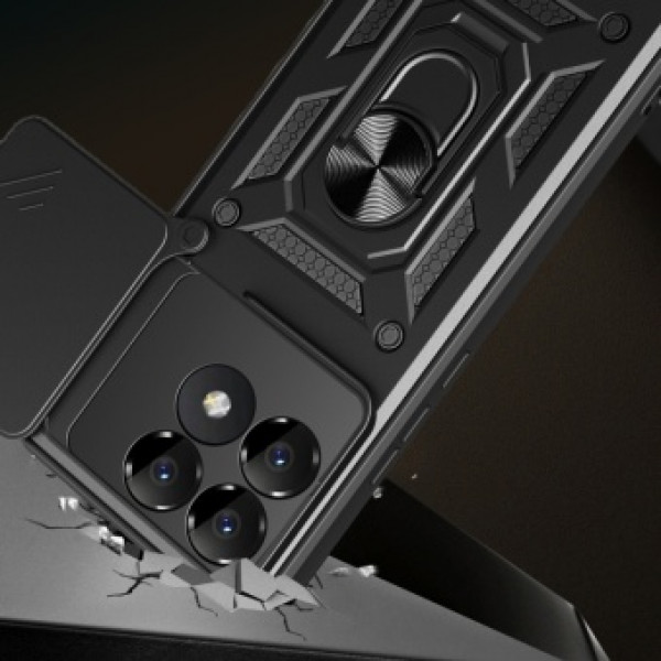 Фото - Чохол для смартфону BeCover Military for Poco F6 Pro Black (712166)