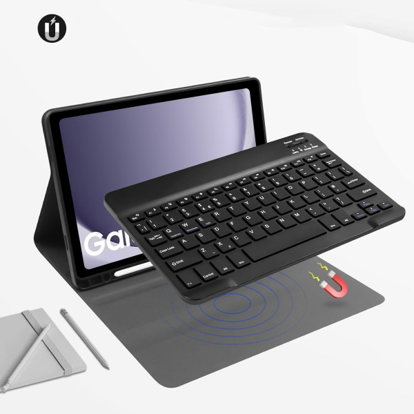 Фото - Чохол-клавіатура для планшета BeCover for Samsung Galaxy Tab A9 SM-X115 8.7" Black (712355)