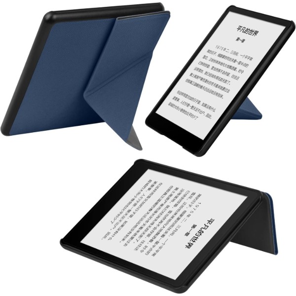 Фото - Чехол для электронной книги BeCover Ultra Slim Origami forAmazon Kindle Paperwhite 12th Gen / Kindle Colorsoft 2024 7" Deep Blue (712838)