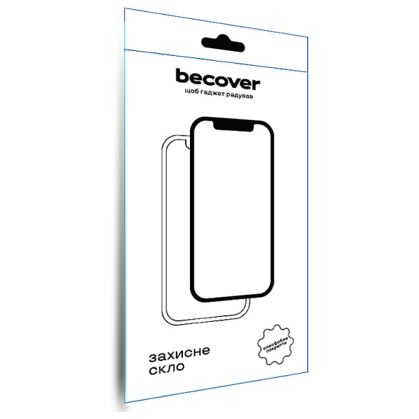 Фото - Захисне скло для смартфону BeCover for Tecno Spark 30 Pro (KL7) Black (713080)