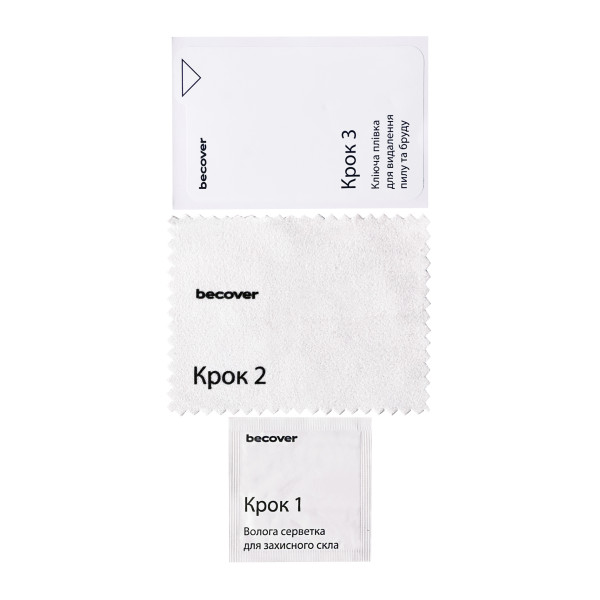 Фото - Захисне скло для смартфону BeCover for Tecno Spark 30 Pro (KL7) Black (713080)