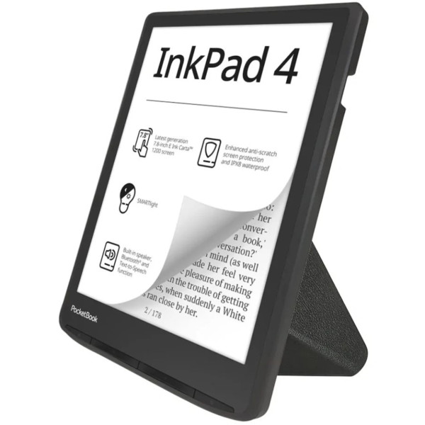 Фото - Чохол для електронної книги BeCover Ultra Slim Origami for PocketBook 743G InkPad 4/InkPad Color 2/InkPad Color 3 (7.8") Black (713082)