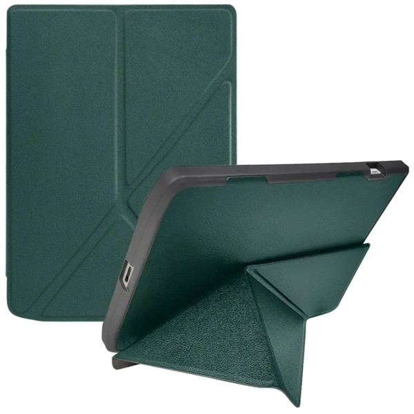Фото - Чехол для электронной книги BeCover Ultra Slim Origami for PocketBook 743G InkPad 4/InkPad Color 2/InkPad Color 3 (7.8") Dark Green (713084)