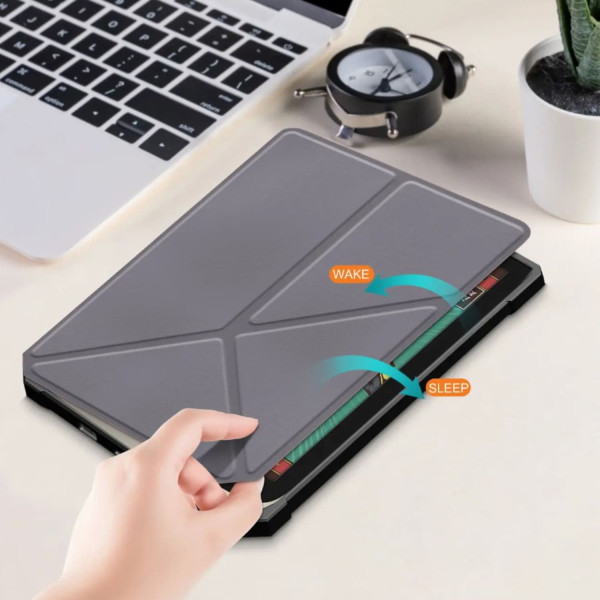 Фото - Чохол для електронної книги BeCover Ultra Slim Origami for PocketBook 743G InkPad 4/InkPad Color 2/InkPad Color 3 (7.8") Gray (713087)