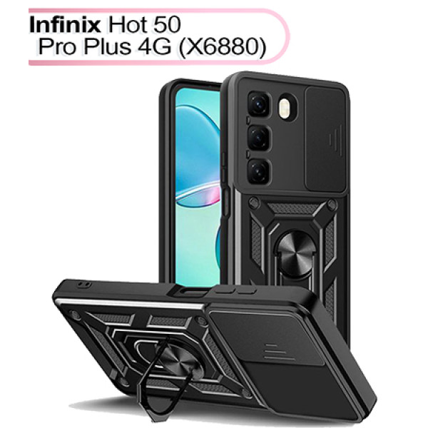 Фото - Чохол для смартфону BeCover Military for Infinix Hot 50 Pro Plus 4G (X6880) Black (713526)