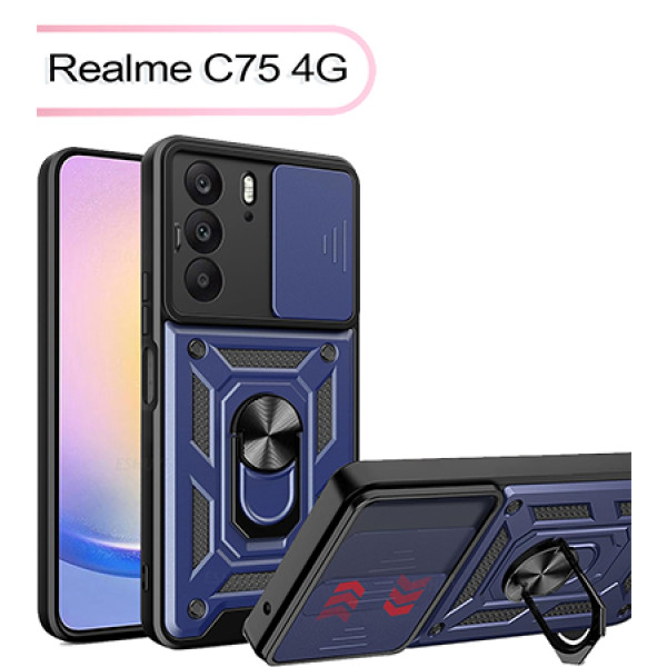 Фото - Чохол для смартфону BeCover Military for Realme C75 4G Blue (713540)