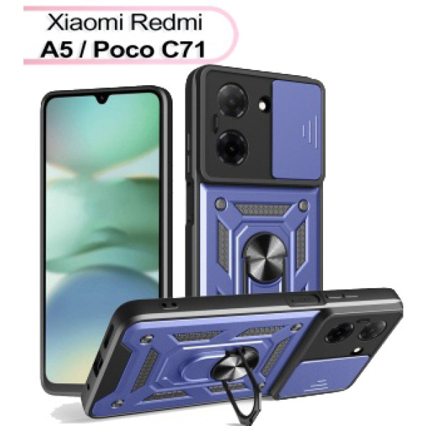 Фото - Чохол для смартфону BeCover Military for Xiaomi Redmi A5 / Poco C71 Blue (713544)