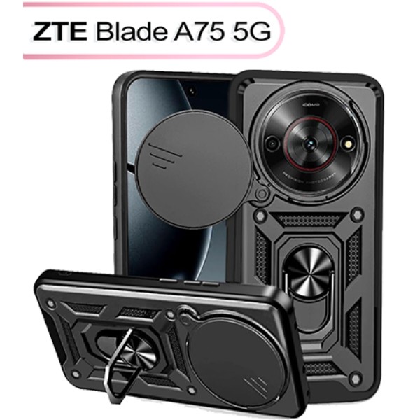 Фото - Чехол для смартфона BeCover Military for ZTE Blade A75 5G Black (713551)