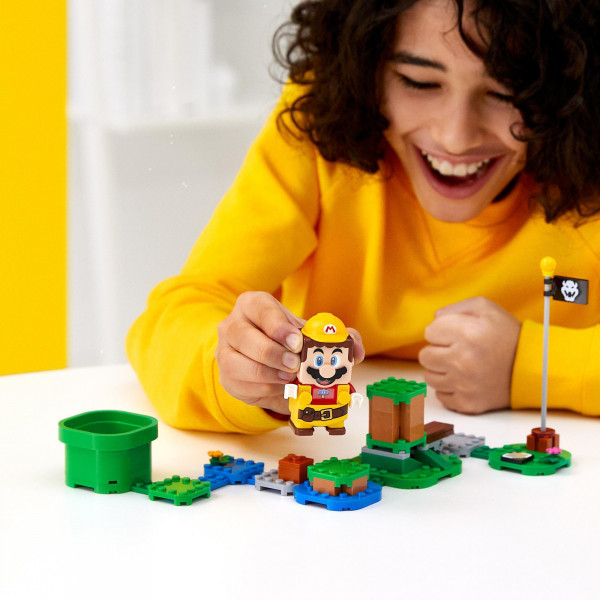 Фото - Конструктор LEGO Super Mario Маріо-будівельник (71373)