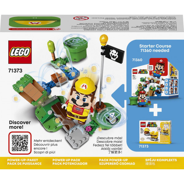Фото - Конструктор LEGO Super Mario Маріо-будівельник (71373)