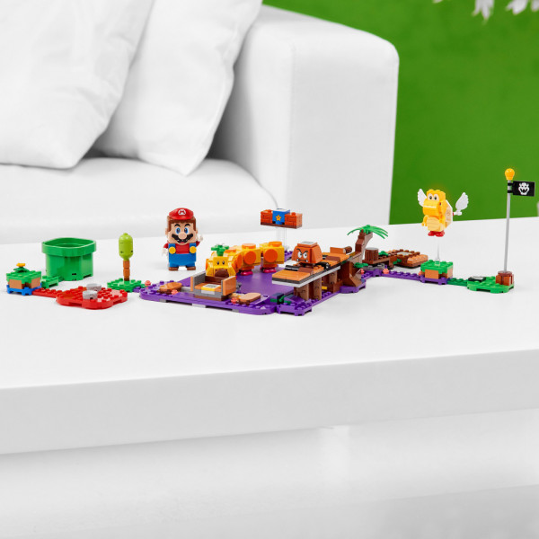 Фото - Конструктор LEGO Super Mario Ядовитое болото дополнительный уровень 71383 (71383)