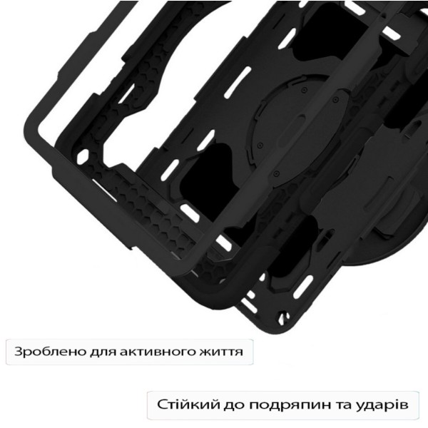 Фото - Чохол для планшету BeCover Horizontal handle for Samsung Galaxy Tab A11 SM-X133/X135 8.7" Black (713940)