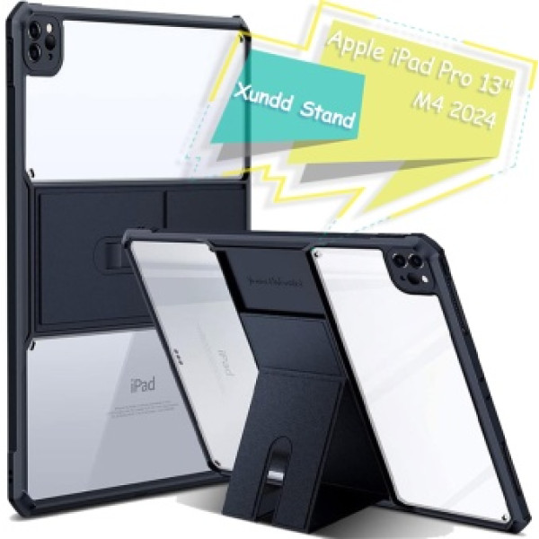 Фото - Чохол для планшету BeCover Xundd Stand for Apple iPad Pro 12.9" 2020/2021/2022 Black (713251)
