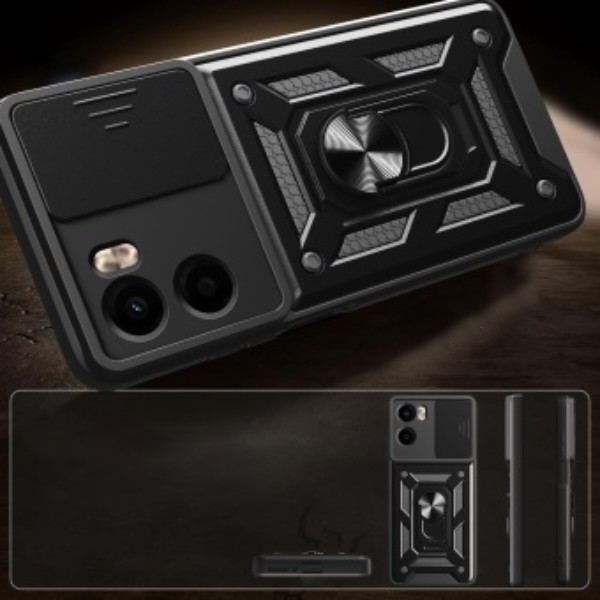 Фото - Чехол для смартфона BeCover Military for Motorola Moto G05 / E15 Black (713527)