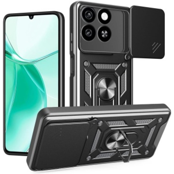 Фото - Чохол для смартфону BeCover Military for ZTE Blade A35 Black (713549)