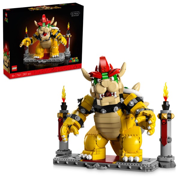 Фото - Конструктор LEGO Super Mario Могущесвтенный Боузер (71411)
