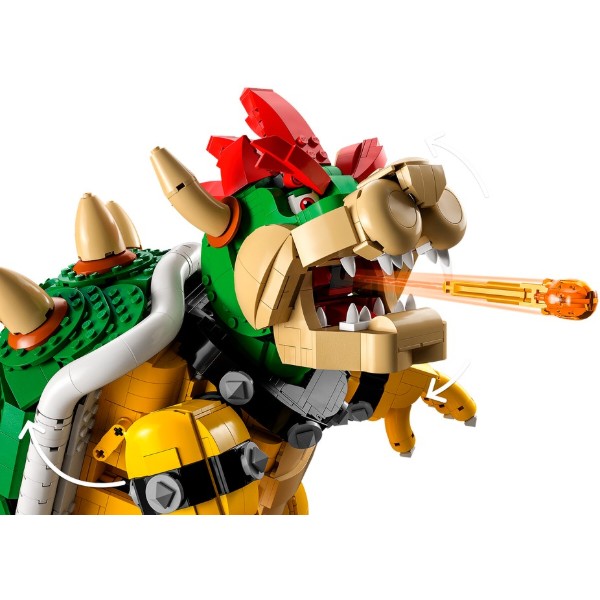 Фото - Конструктор LEGO Super Mario Могущесвтенный Боузер (71411)