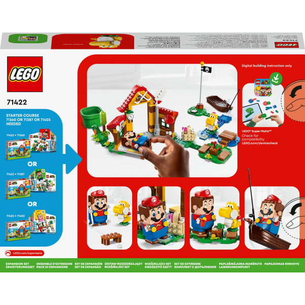 Фото - Конструктор LEGO Super Mario Пікнік у будинку Маріо. Додатковий набір (71422)