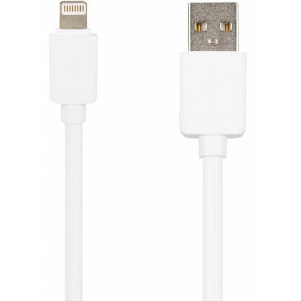 Фото - Автомобільний зарядний пристрій Gelius Pro Apollo GP-CC01 2xUSB 3.1A + Cable iPhone X White (71433)