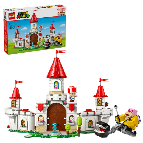Фото - Конструктор LEGO Super Mario™ Битва з Роєм біля замку Піч (71435)