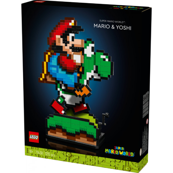 Фото - Конструктор LEGO Super Mario World™: Маріо і Йоші (71438)
