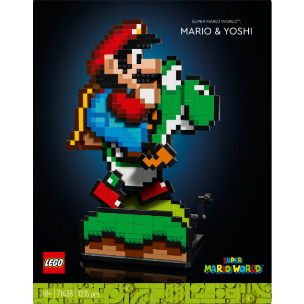 Фото - Конструктор LEGO Super Mario World™: Маріо і Йоші (71438)