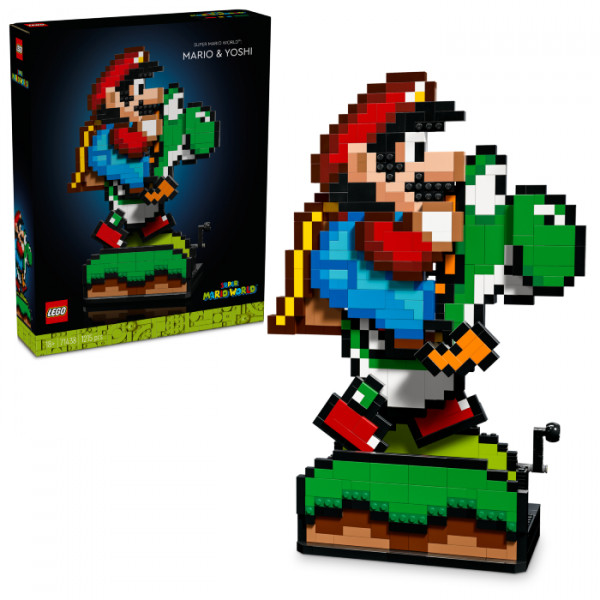Фото - Конструктор LEGO Super Mario World™: Маріо і Йоші (71438)