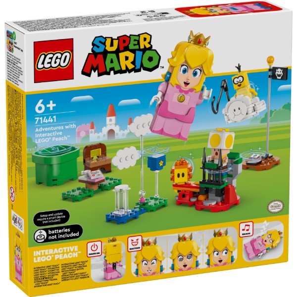 Фото - Конструктор LEGO Super Mario™ Приключения с интерактивной LEGO® Пич (71441)
