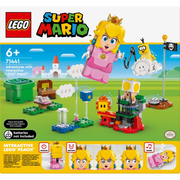 Фото - Конструктор LEGO Super Mario™ Приключения с интерактивной LEGO® Пич (71441)