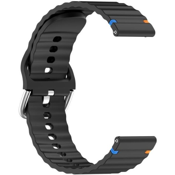 Фото - Ремінець для смарт-годинника BeCover Ribbed Straight (20mm) for Samsung Galaxy Watch 7 (40/44mm) / 7 FE / 6 / 6 Classic / 5 / 5 Pro / 4 / 4 Classic (714840)
