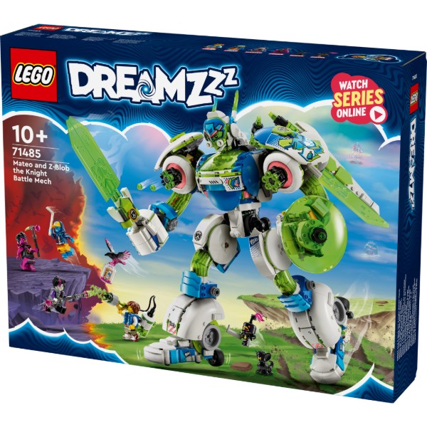 Фото - Конструктор LEGO DREAMZZZ™ Матео й лицарський бойовий робот Зет-Блоб (71485)