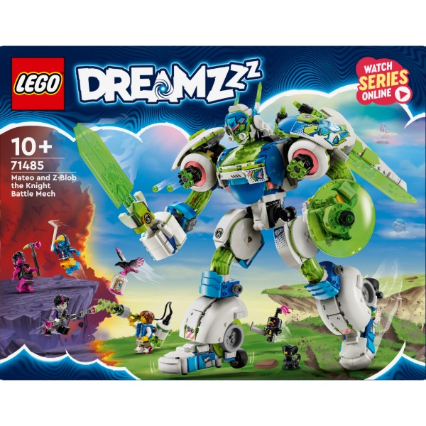 Фото - Конструктор LEGO DREAMZZZ™ Матео й лицарський бойовий робот Зет-Блоб (71485)