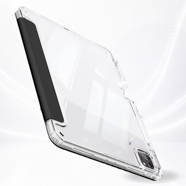 Фото - Чехол для планшета BeCover Ultra Slim Origami Transparent for Apple iPad Pro 11" M5 2025 Black (715954)