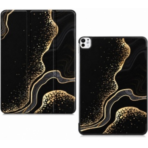 Фото - Чохол для планшета BeCover Smart Case for Apple iPad Pro 11" M5 2025 Black Abstraction (715971)