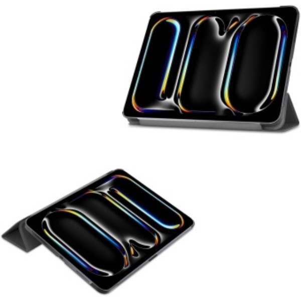 Фото - Чохол для планшета BeCover Smart Case for Apple iPad Pro 11" M5 2025 Black Abstraction (715971)