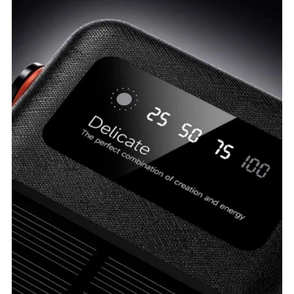 Фото - Батарея мобильная HOCO DB33 Plus Rising 22,5 Вт + PD 20 Вт с солнечной панелью + встроенные кабели 30 000 мАч Black (715033)