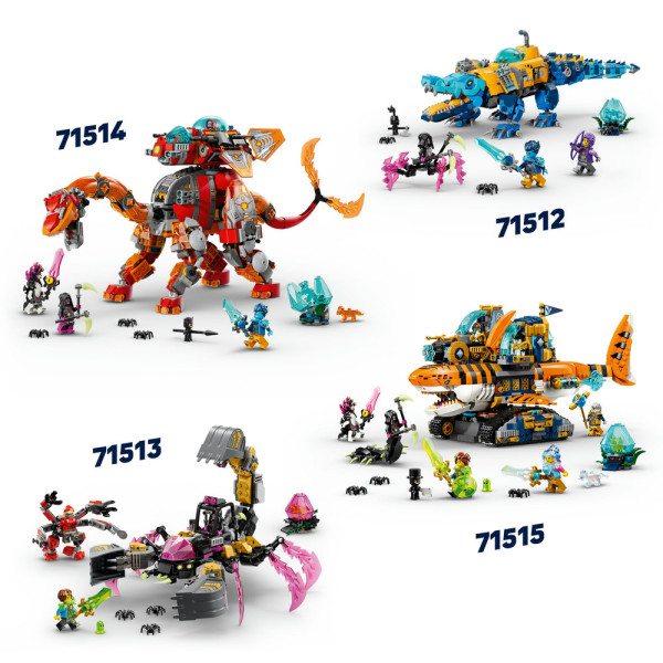 Фото - Конструктор LEGO  DREAMZzz Робот Лисиці-Хранительки (71508)
