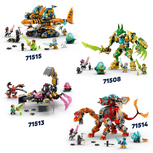 Фото - Конструктор LEGO  DREAMZzz Робот Лисиці-Хранительки (71508)
