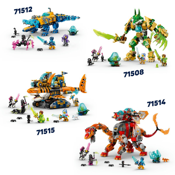 Фото - Конструктор LEGO  DREAMZzz Робот Лисиці-Хранительки (71508)