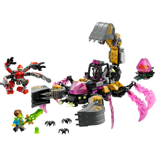 Фото - Конструктор LEGO DREAMZzz Кошмарный землекоп-скорпион (71513)